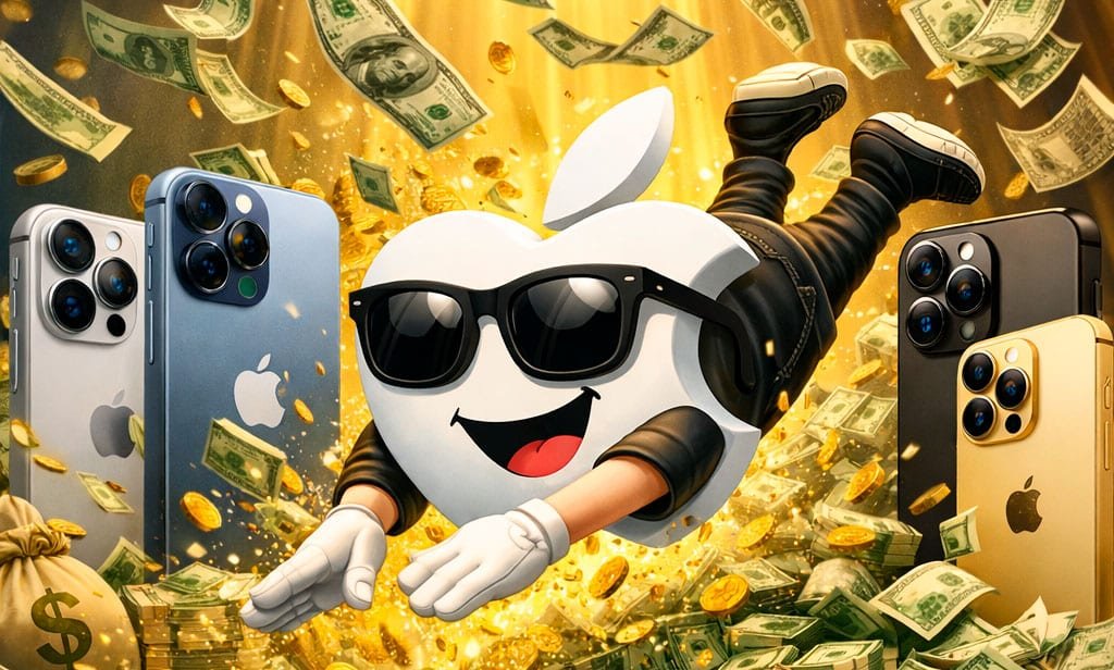 Apple rompe récord en ingresos gracias al iPhone