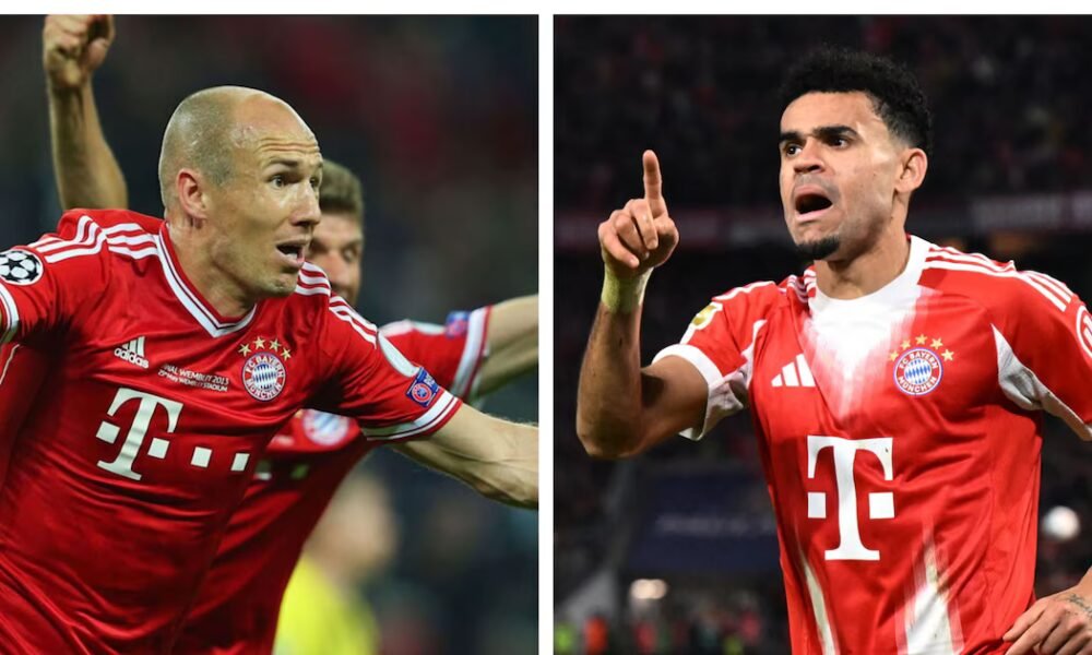 Arjen Robben respondió a las comparaciones con la dupla de Luis Díaz y Michael Olise en el Bayern Múnich