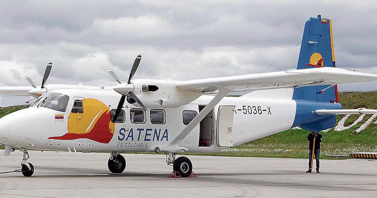 Así fue la última comunicación reportada de la avioneta de Satena antes de estrellarse en Norte de Santander