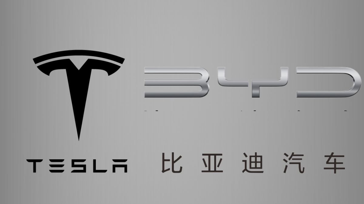Tesla vs BYD. Imagen Marcas