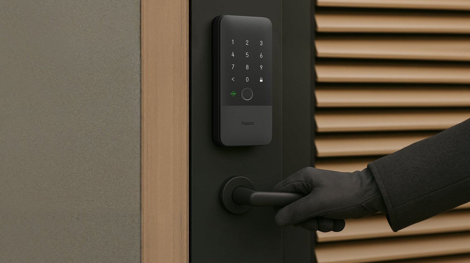 CES 2026: Aqara lanza la cerradura inteligente U400 con HomeKit y desbloqueo UWB con manos libres