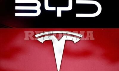 Caen ventas de Tesla y cede título a BYD