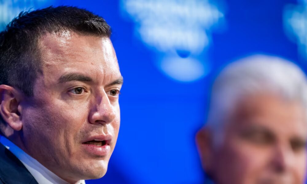 Cámara Colombo Ecuatoriana pide a Daniel Noboa revisar tasa de seguridad del 30 % a exportaciones colombianas