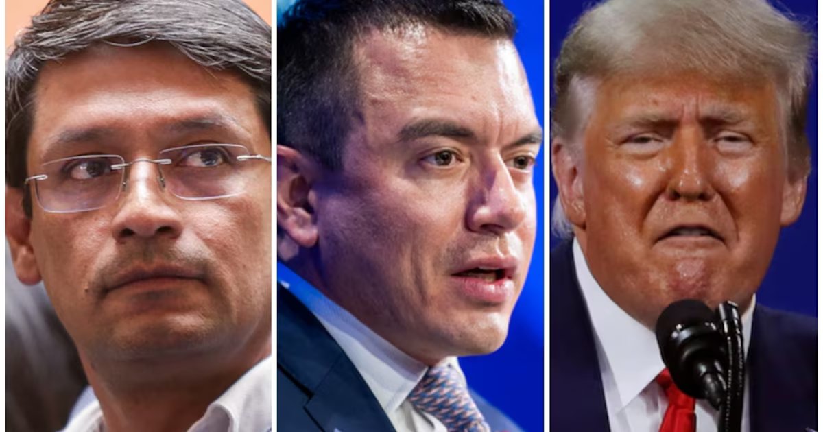 Camilo Romero comparó a Daniel Noboa con Donald Trump tras imponer aranceles del 30% a productos colombianos: “Reyezuelo de turno”