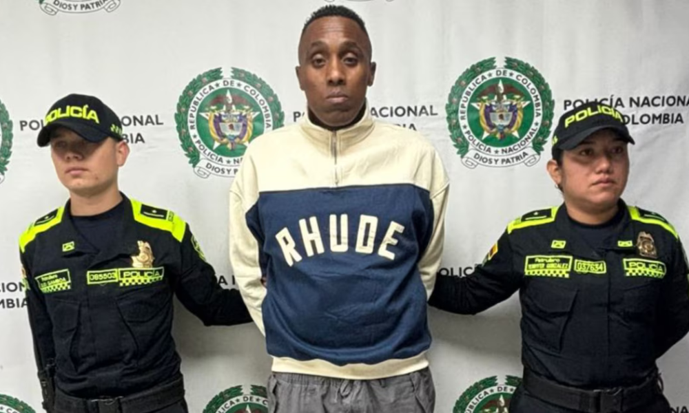 Capturan al hermano de una jugadora de la selección Colombia por atacar a su pareja con un pico de botella: estaba prófugo de la justicia