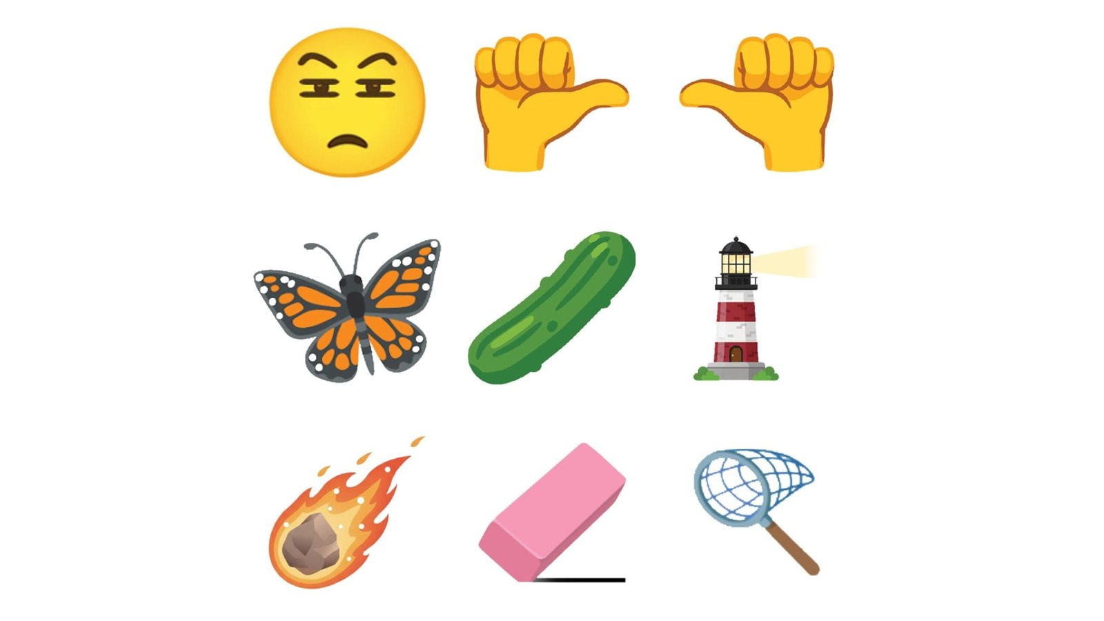 Cara entrecerrada, pepinillo y faro entre los nuevos emoji que llegarán a iOS