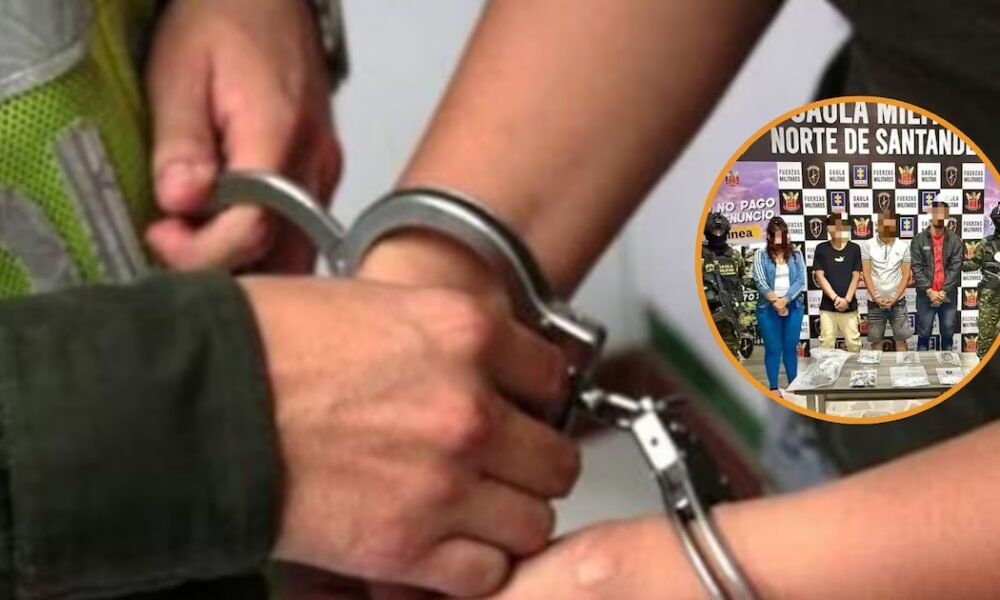 Cayeron cuatro presuntos miembros del Tren de Aragua en operativo del Gaula Militar en Villa del Rosario, Norte de Santander