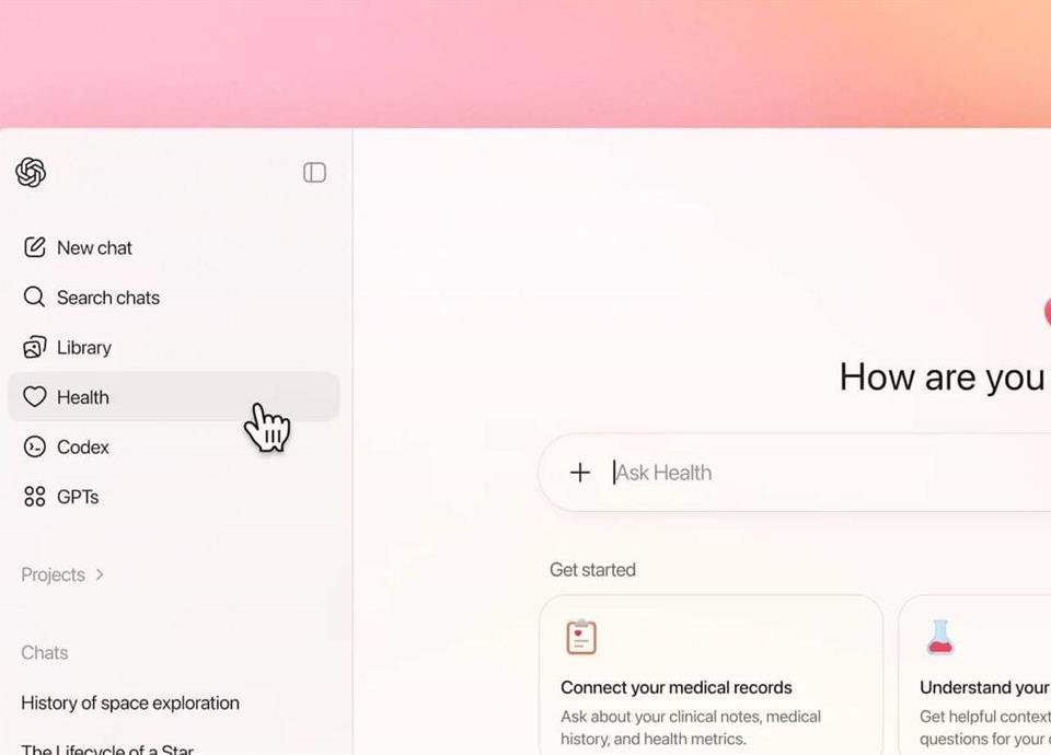 ChatGPT lanza una nueva función para consultas médicas en el iPhone