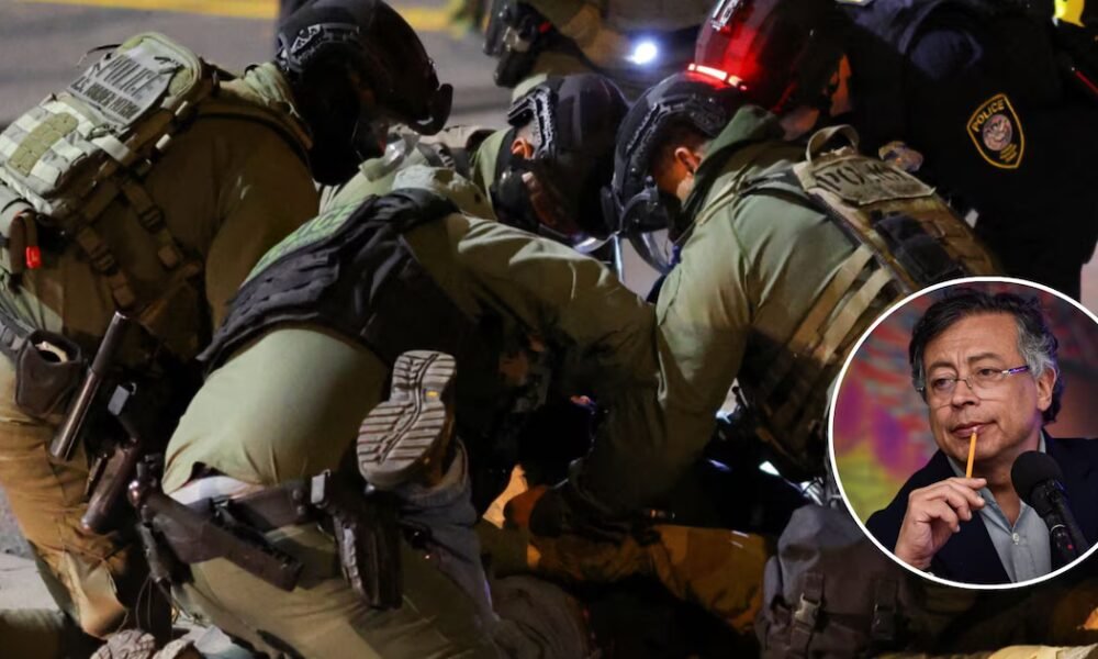 Colombiana en Estados Unidos solicitó a Petro interceder para la deportación de su esposo, detenido por agentes del ICE: “Mande los aviones”