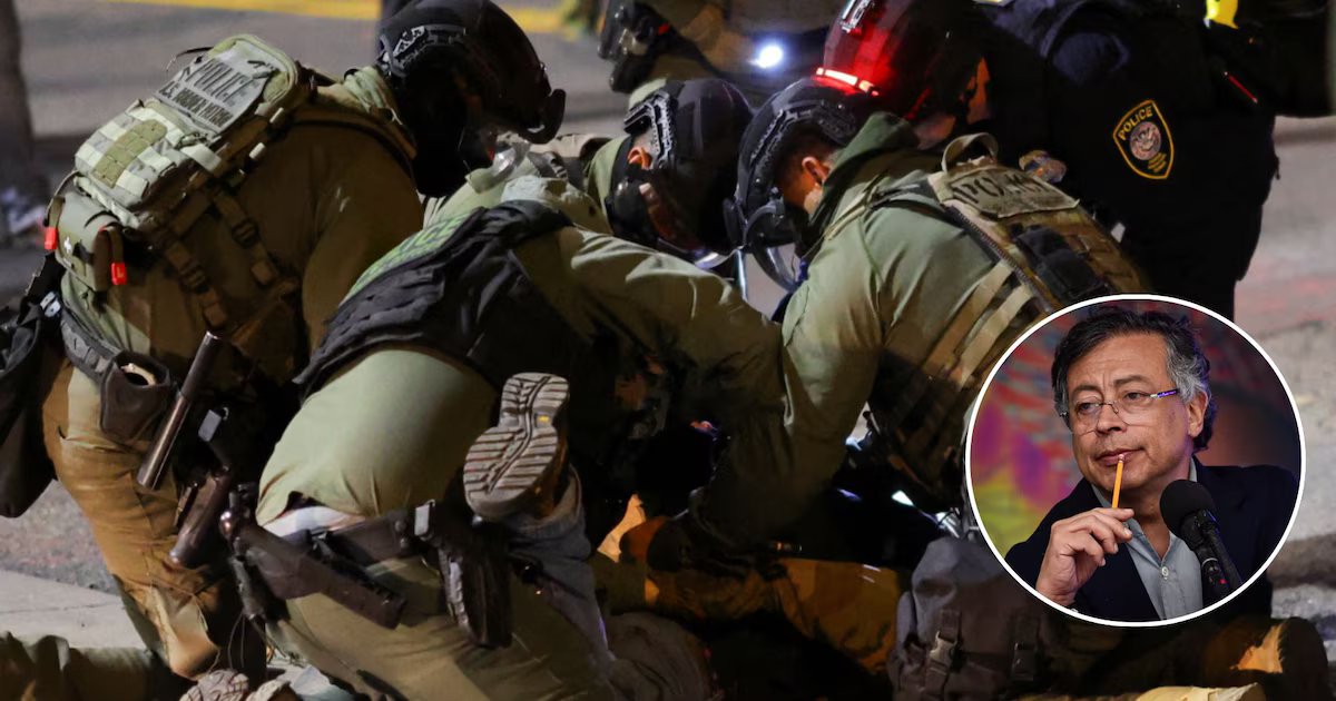 Colombiana en Estados Unidos solicitó a Petro interceder para la deportación de su esposo, detenido por agentes del ICE: “Mande los aviones”
