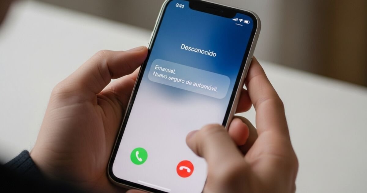 Cómo configurar tu iPhone para saber quién te llama antes de contestar a un número desconocido