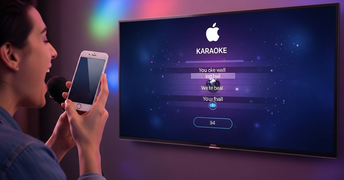 Cómo convertir tu casa en un karaoke usando Apple TV y Apple Music