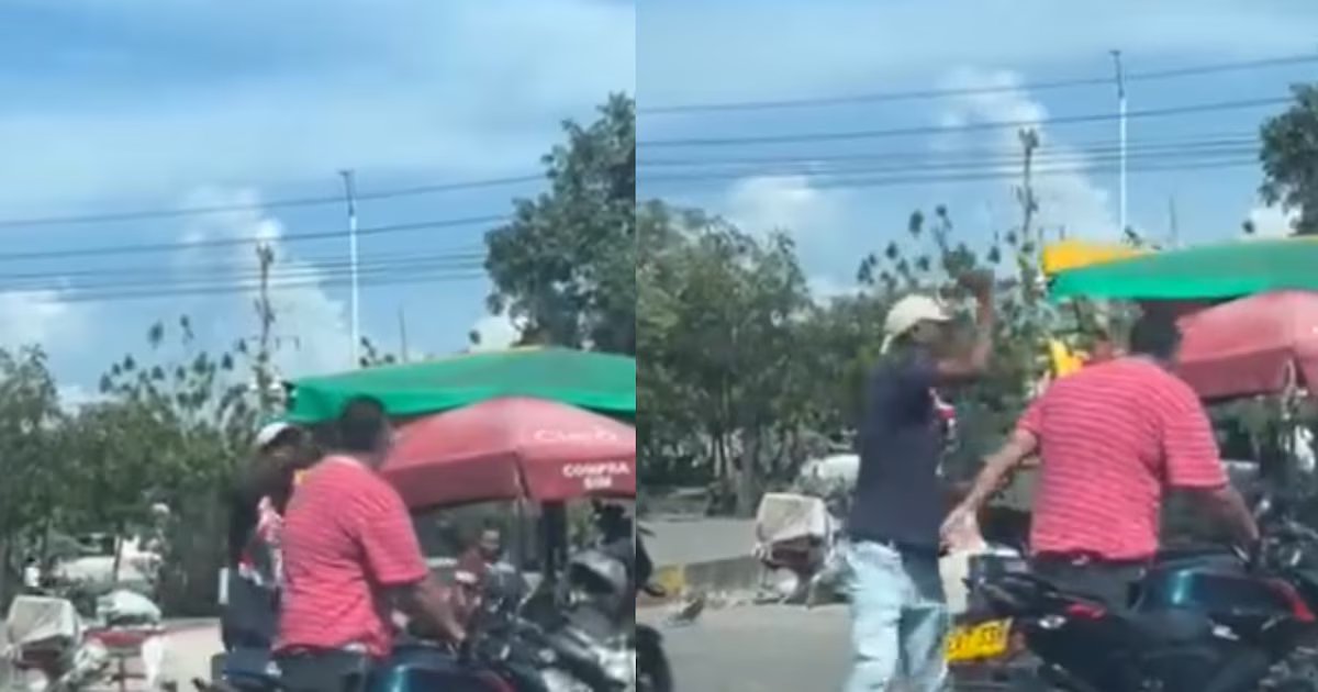 Delincuente en Cartagena le propinó un “cachazo” a su víctima porque no encontró qué robarle: fue capturado