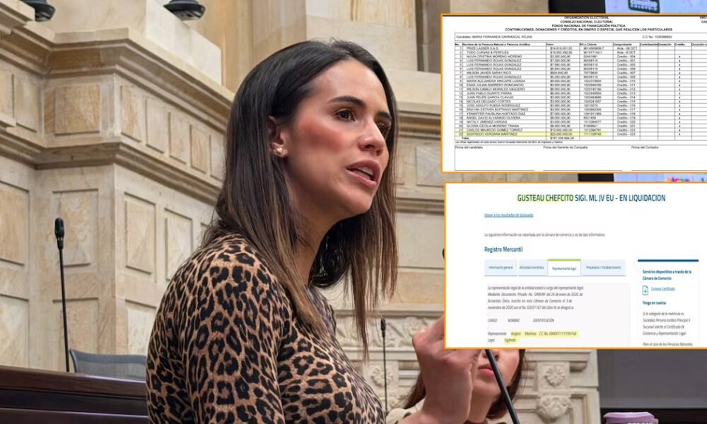 Denuncian millonaria donación a campaña de Mafe Carrascal del mismo restaurante fantasma que financió a Carolina Corcho: la congresista respondió