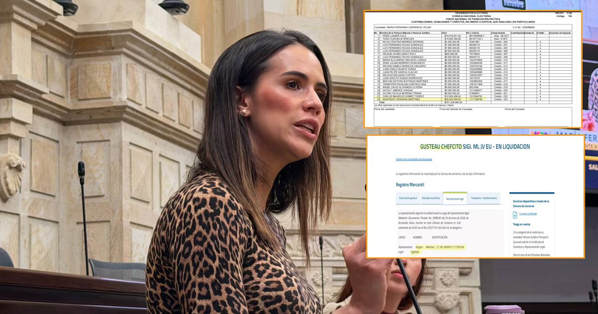 Denuncian millonaria donación a campaña de Mafe Carrascal del mismo restaurante fantasma que financió a Carolina Corcho: la congresista respondió