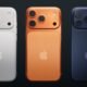 imagen donde se puede ver los nuevo iPhone 17 Pro en 3 colores
