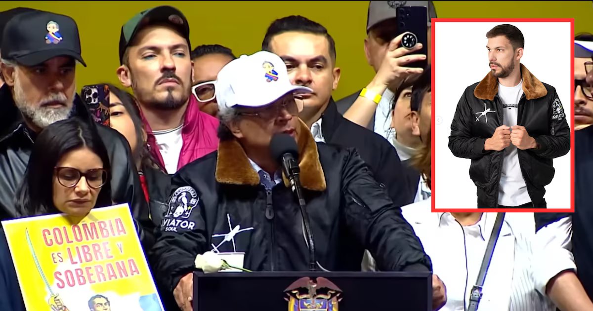 El origen de la chaqueta militar que usó Petro en su discurso en la plaza de Bolívar y el significado del muñeco en la gorra de Armando Benedetti