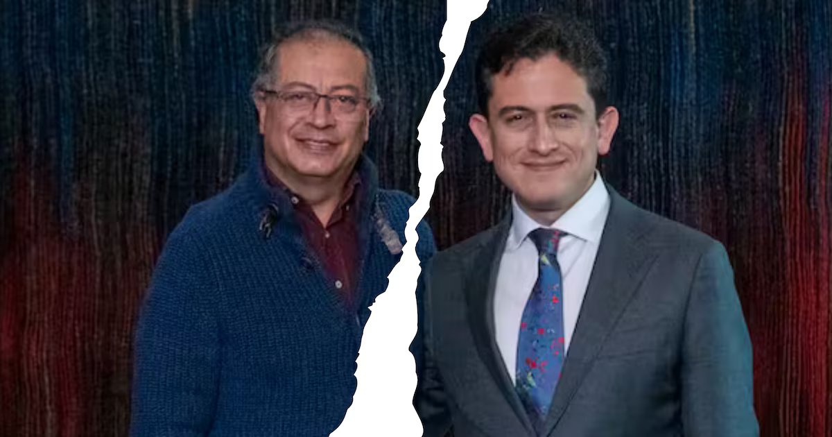 El presidente Petro y Luis Carlos Reyes en una nueva polémica por discusión sobre contratos de exportación de carbón a Israel