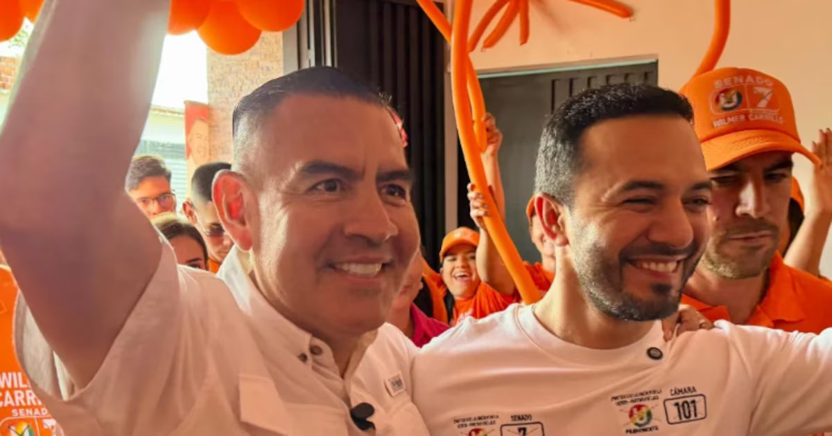 El representante Wilmer Carrillo, fórmula de campaña de Diógenes Quintero, publicó sentido mensaje tras el accidente aéreo: “Tus sueños no se apagan hoy”
