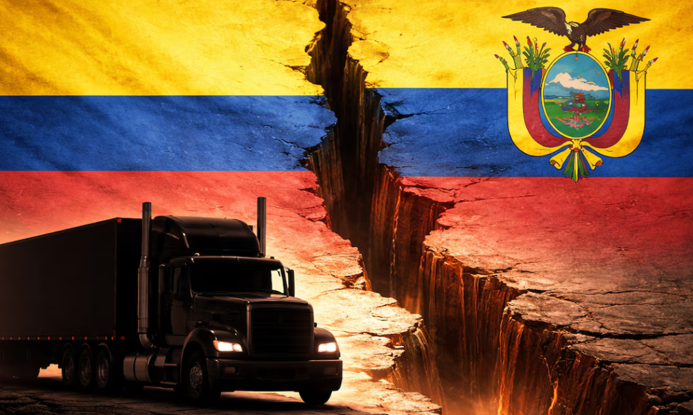 El transporte de carga es el gran damnificado de la guerra arancelaria entre Colombia y Ecuador, advirtió Colfecar