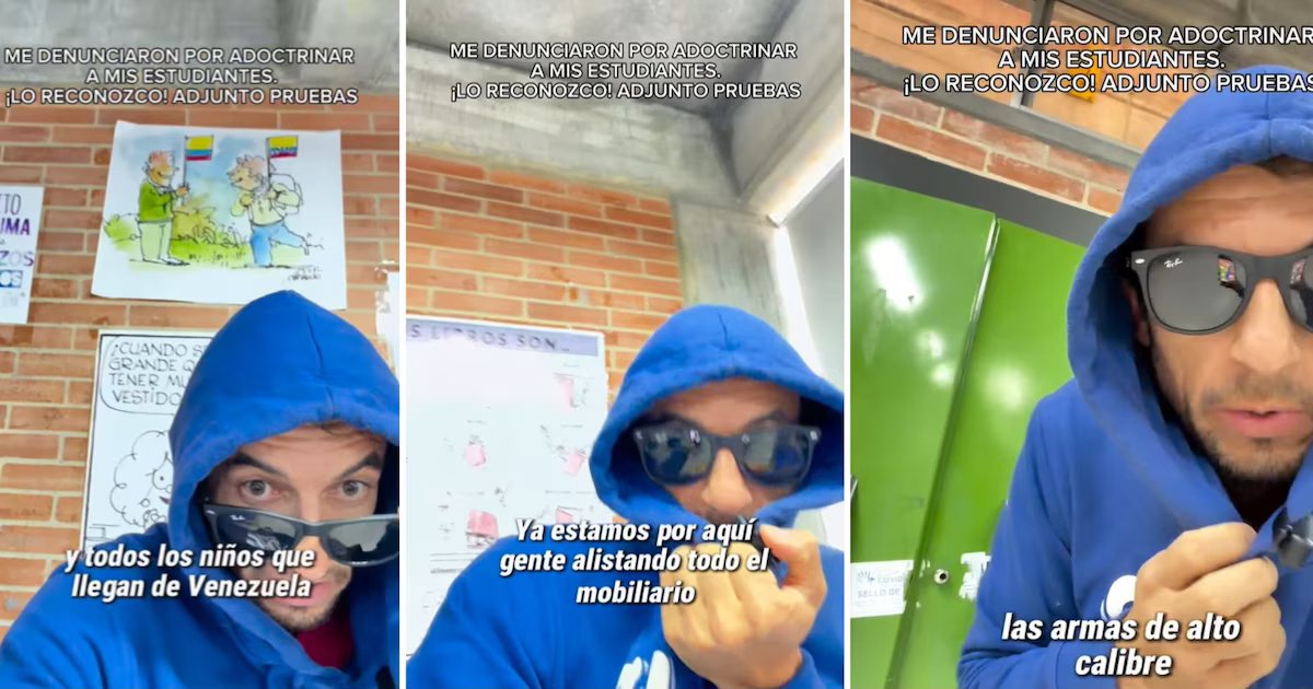El ‘profe Jordi’ cerró con un humor fino el capítulo por la querella judicial en su contra: “¿Cómo no adoctrinarles con todo esto?”