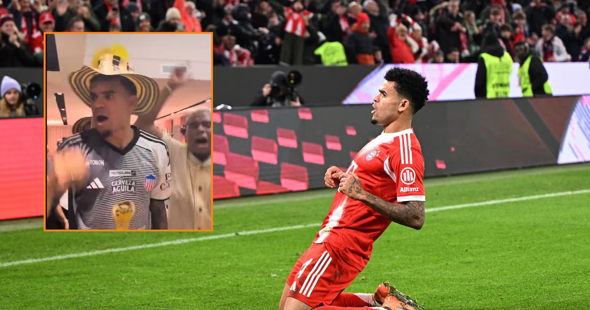 En plena celebración del Año Nuevo, Luis Díaz se puso la camiseta de Junior Campeón 2025: “Tu papá”