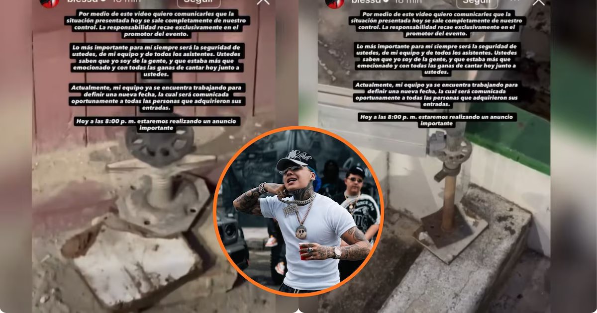 En video: Estas son las fallas por las que Blessd canceló su concierto en Cartagena