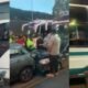 En video: choque múltiple en el peaje Andes de la Autopista Norte de Bogotá involucró dos buses y tres carros