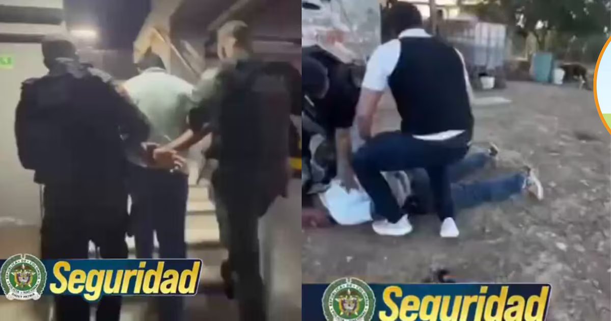 En video quedó registrado el momento de la captura de alias Ferreira, presunto cabecilla del Clan del Golfo en Bolívar y Córdoba