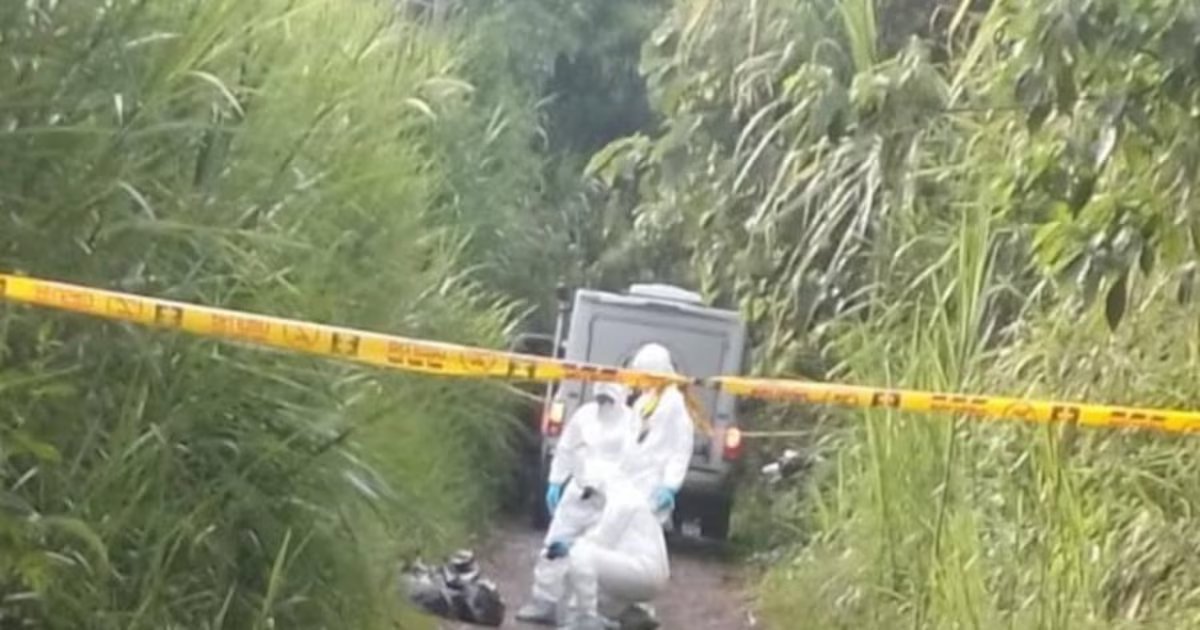 Encuentran cuerpo embolsado en Támesis, Antioquia: estaba amarrado con un lazo y en posición fetal