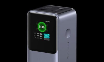 Este pedazo de bicho con 20000 mAh y 130 W carga la batería de tu iPhone hasta 4 veces