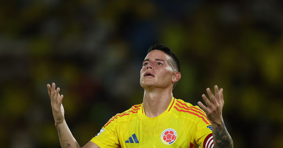 Este sería el nuevo equipo de James Rodríguez para 2026: sorpresivo destino para el volante camino al mundial