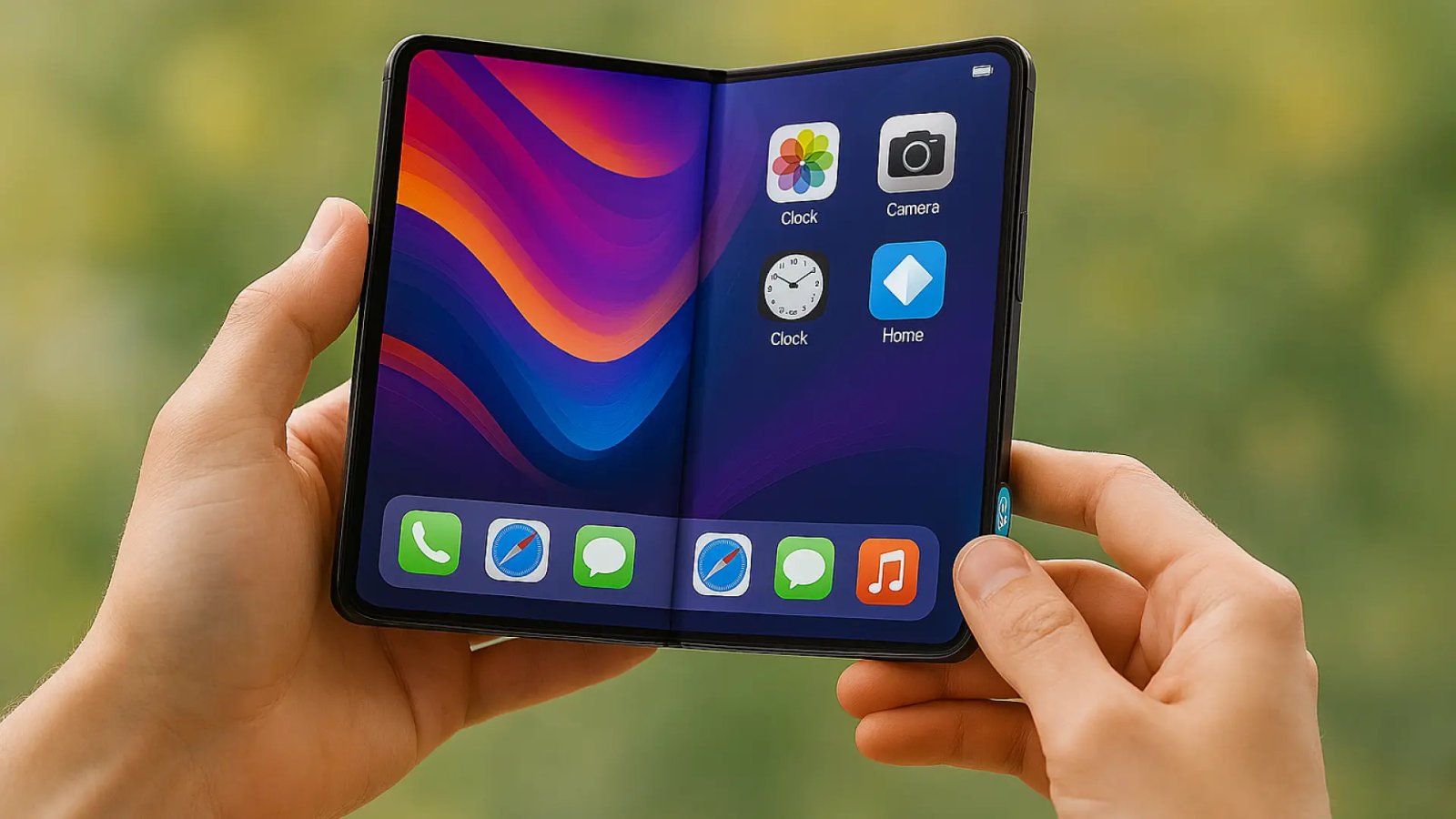 Experto analista revela que el iPhone Fold se desbloqueará con Touch ID en lugar de Face ID