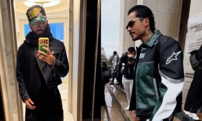 Feid y Reykon se tomaron la París Fashion Week y dieron de qué hablar con sus nuevos ‘looks’