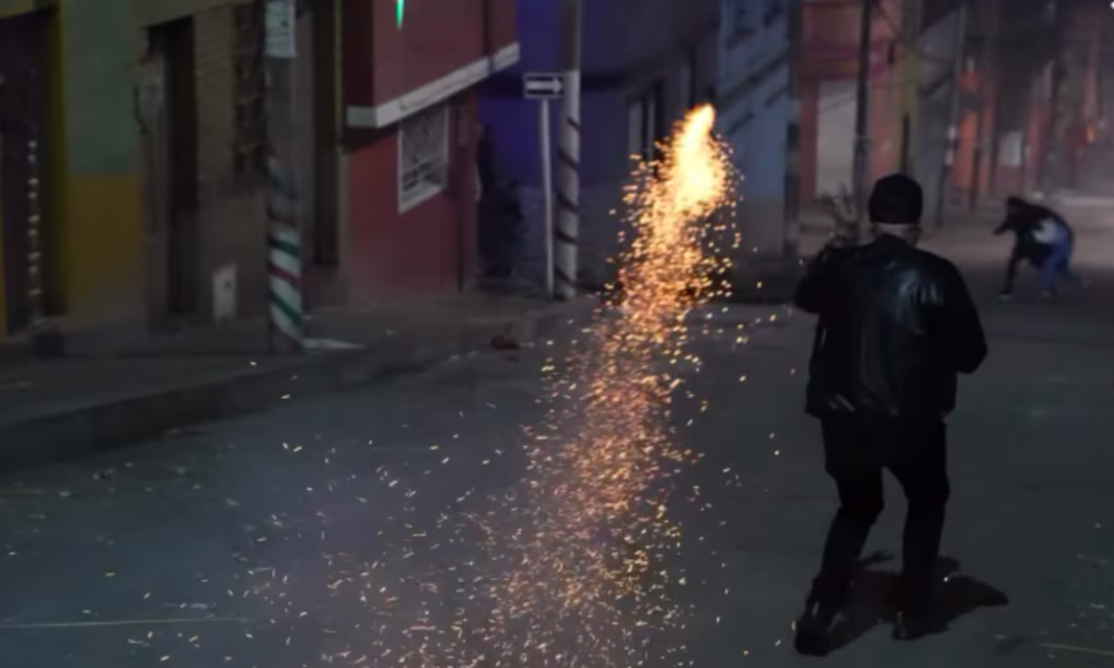 Globo con pólvora desató pánico entre la comunidad al ocasionar un grave incendio en Itagüí