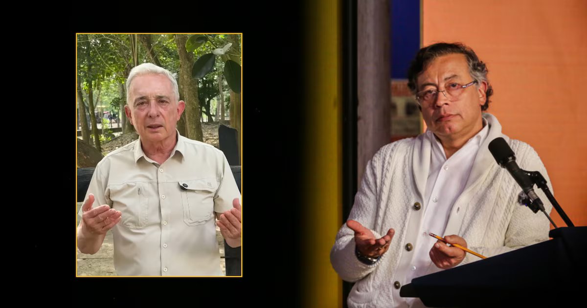 Gustavo Petro llamó ‘mentiroso’ a Álvaro Uribe y hasta culpó a Iván Duque por endeudamiento de Colombia: “Lo contrario que hizo su amigo”