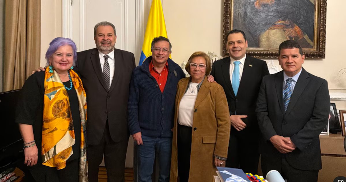 Gustavo Petro se reunió con la oposición de la Asamblea Nacional de Venezuela: “La diplomacia puesta al servicio”