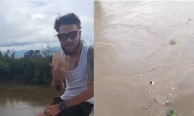 Hallan el cadáver de Ángel Montoya; desapareció tras lanzarse al río Cauca mientras grababa un video para redes sociales