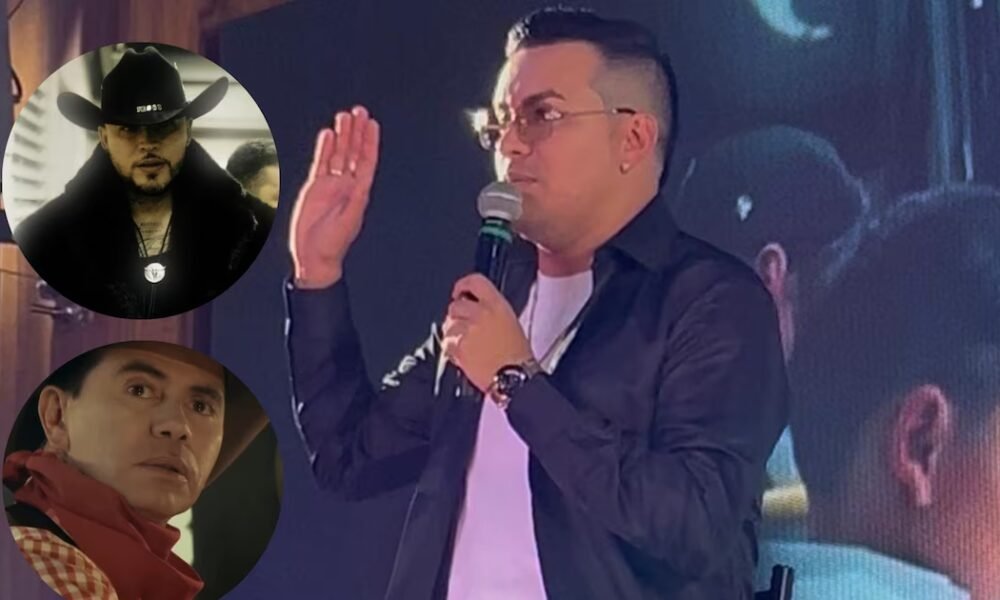 Jessi Uribe y Jhonny Rivera ya están en el Movistar Arena y estas fueron sus primeras reacciones al homenaje a Yeison Jiménez: " Él iba a ser un Vicente Fernández"