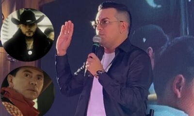 Jessi Uribe y Jhonny Rivera ya están en el Movistar Arena y estas fueron sus primeras reacciones al homenaje a Yeison Jiménez: " Él iba a ser un Vicente Fernández"