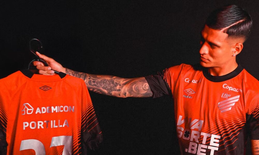 Juan Camilo Portilla fue presentado en Athletico Paranaense: estos son los detalles del fichaje pensado para el mundial de 2026