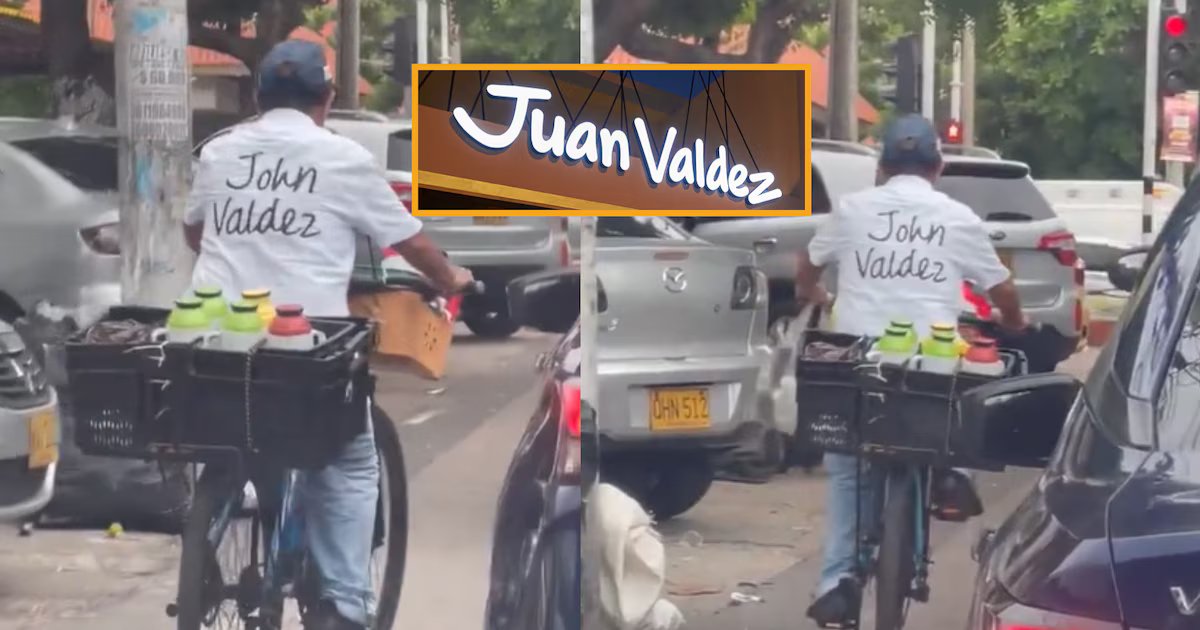 Juan Valdez busca al vendedor de tintos ‘John Valdez’, que se hizo viral en las calles de Barranquilla: esta es la razón