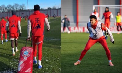 Jugador del Bayern Múnich llegó al entrenamiento con bafle y la canción de Luis Díaz a todo volumen