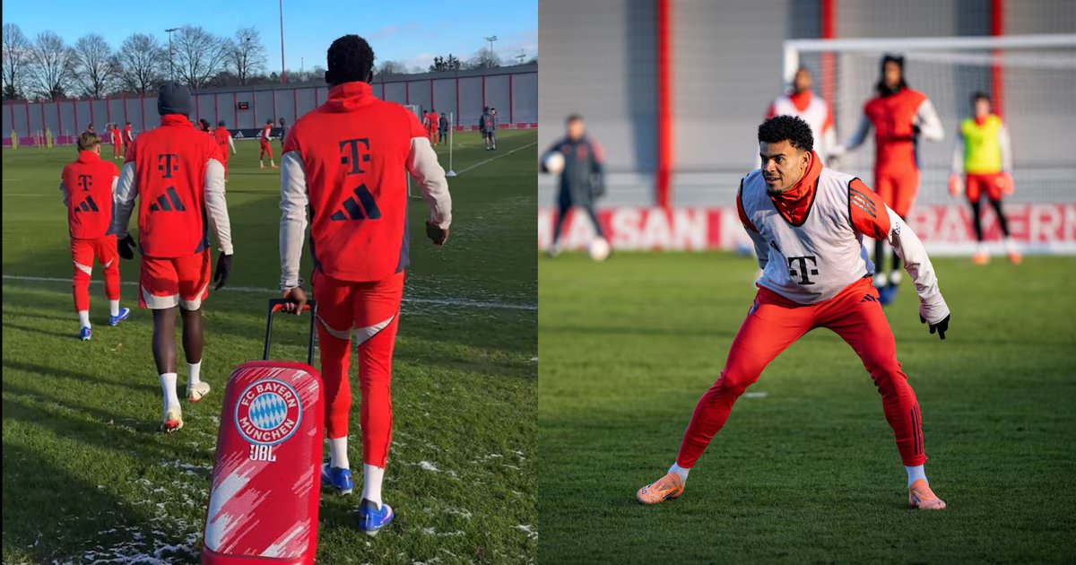 Jugador del Bayern Múnich llegó al entrenamiento con bafle y la canción de Luis Díaz a todo volumen