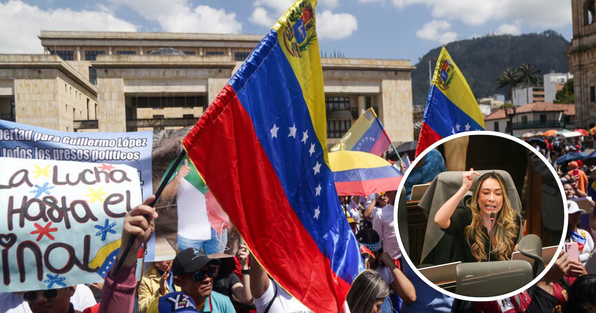 Katherine Miranda extendió invitación a los colombianos tras caída de Nicolás Maduro: “Si van a hablar que no sea para defender el dictador”