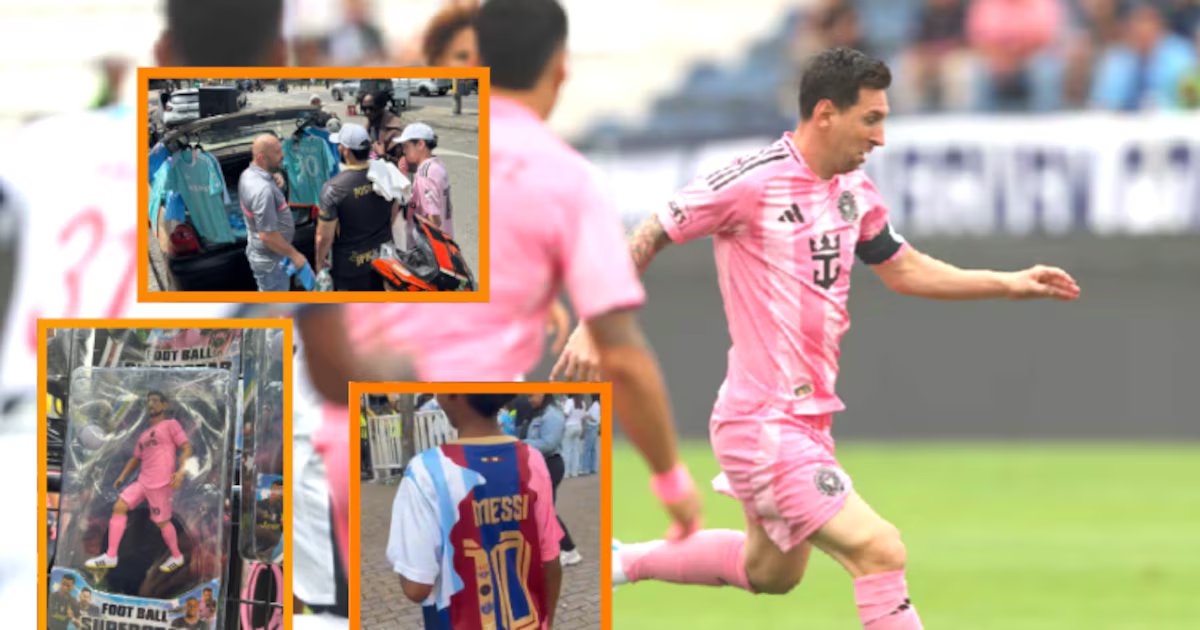 La Messimanía: el alivio que representa la visita del “10″ para cientos de “rebuscadores”