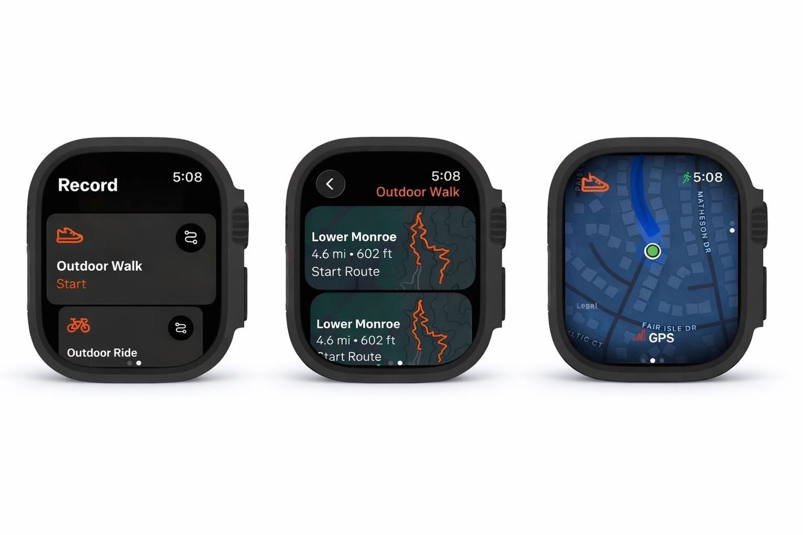 La aplicación Strava Apple Watch obtiene navegación de rutas en versión Beta