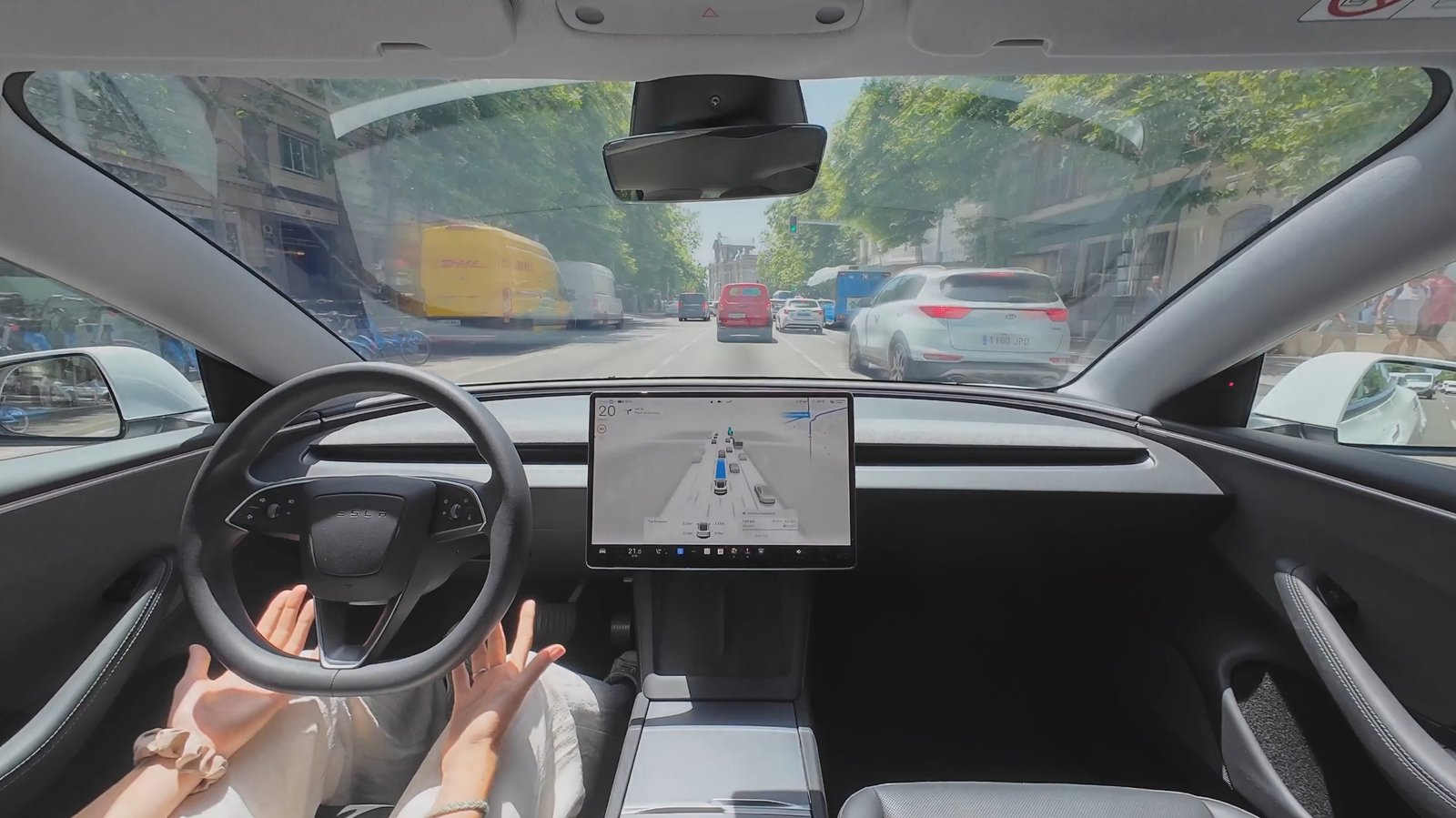 La conducción autónoma total de Tesla al fin llega a España
