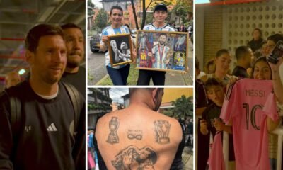 La fiebre por Lionel Messi y el Inter Miami en Medellín: tatuajes, cuadros y hasta viajes de miles de kilómetros, solo por ver al 10 argentino