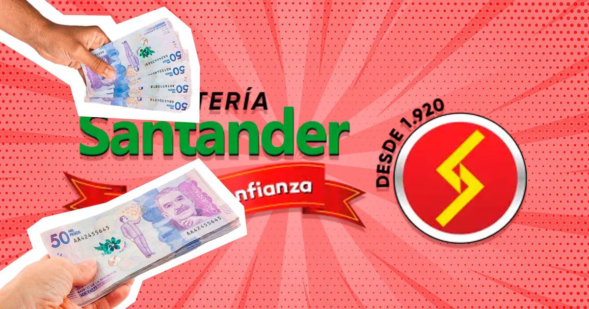 Lotería de Santander: resultados ganadores del viernes 30 de enero de 2026
